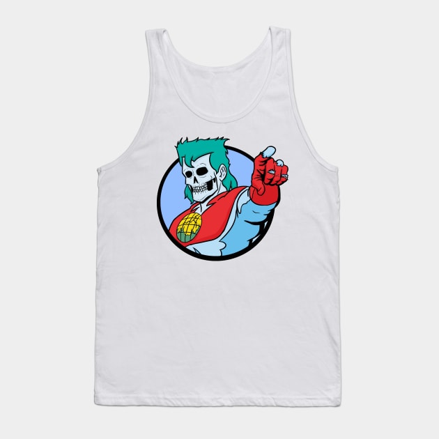 Caps Planet Tank Top by DugMcFug